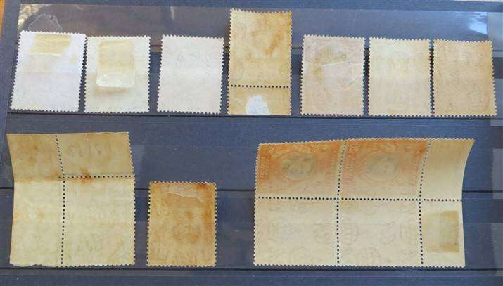 KUT Mint & Used Assorted Postage Stamps Lot