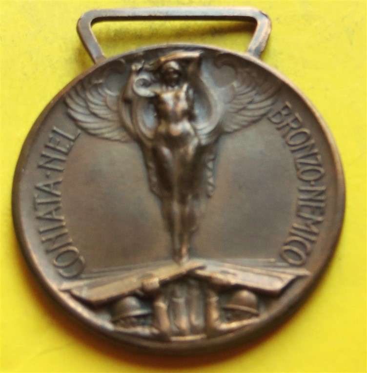 1915-1918 WW1 Commemorative War Medal Gverra per l Vnita d' Italia