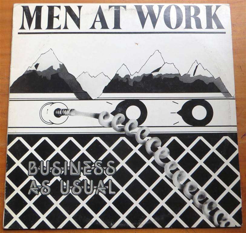 Men at Work - Business as Usual - Vintage Vinyl LP - VG