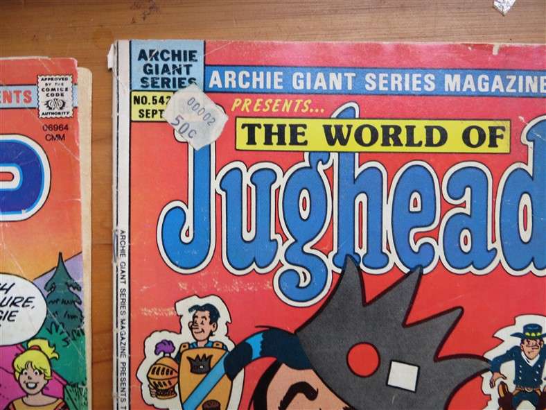 6 x Archie / Jughead Series Comics - 1 Bid for All
