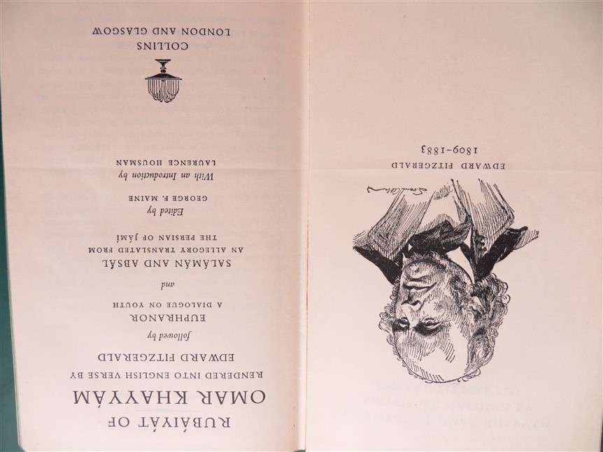 1953 Rubaiyat of Omar Khayyam into English by Edward Fitzgerald