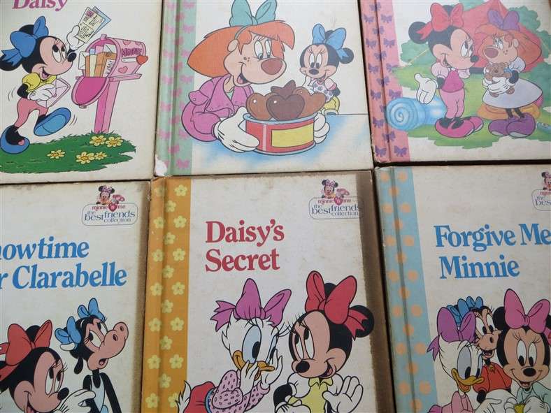 6 x Disney Minnie Mouse hardcover Bundle