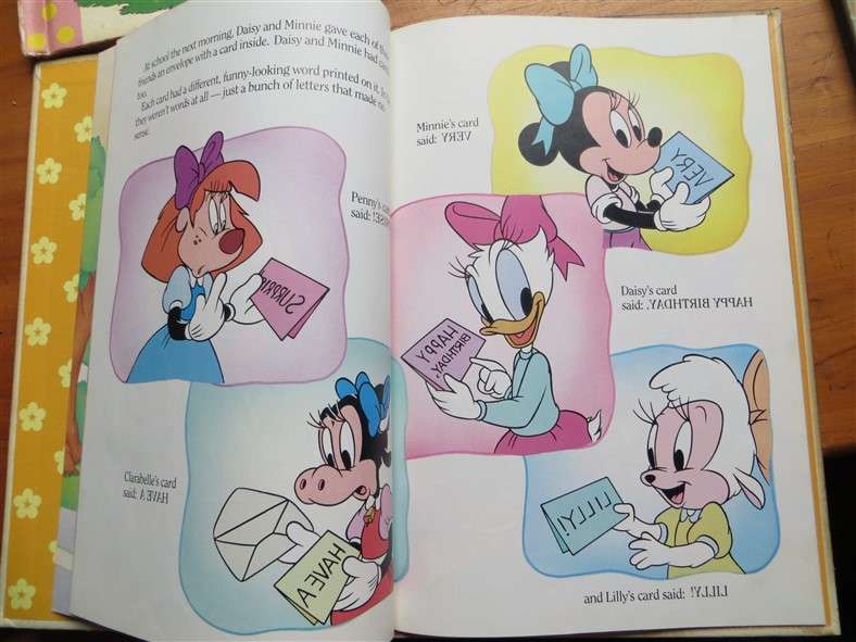 6 x Disney Minnie Mouse hardcover Bundle