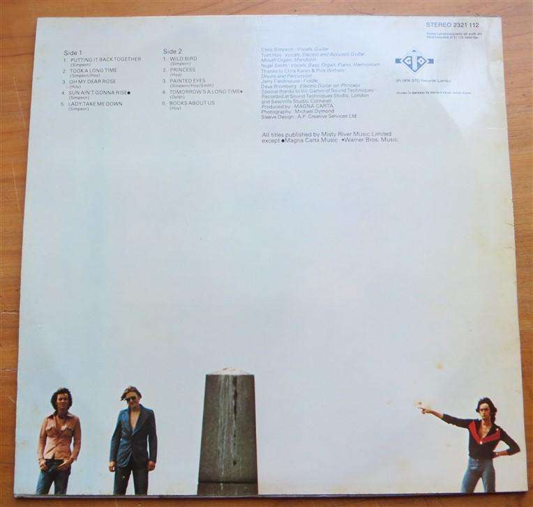 Magna Carta - Putting it Back Together  - Vintage Vinyl LP VG