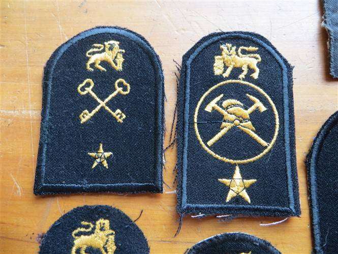 8 x SA Navy Embroidered Badges
