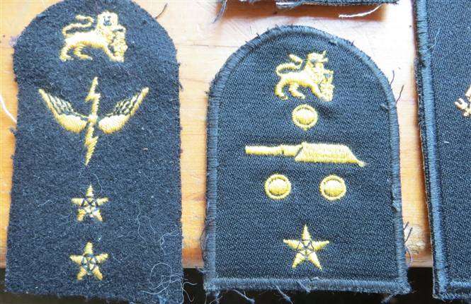 8 x SA Navy Embroidered Badges
