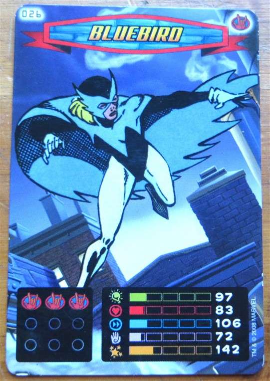 14 x Marvel Spiderman - Heroes and Villains Power Card Trading / Trump Cards