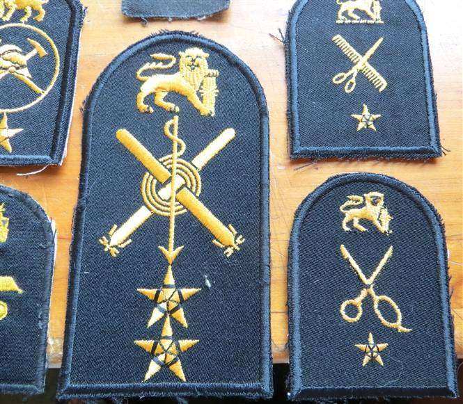 8 x SA Navy Embroidered Badges