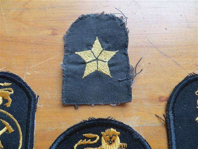 8 x SA Navy Embroidered Badges