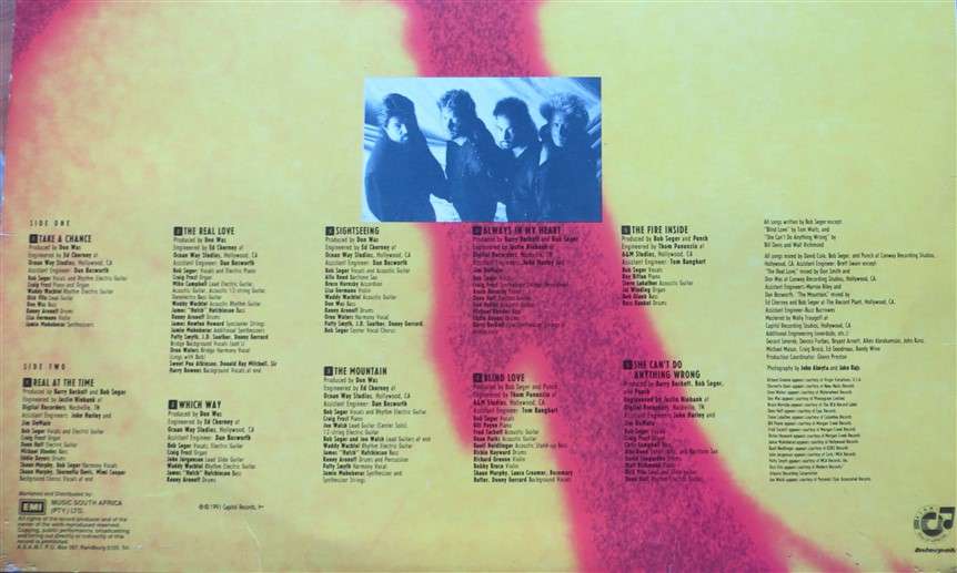 Bob Seger & the Silver Bullet Band - Vinyl VG / Cover VG