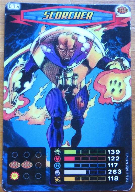 14 x Marvel Spiderman - Heroes and Villains Power Card Trading / Trump Cards