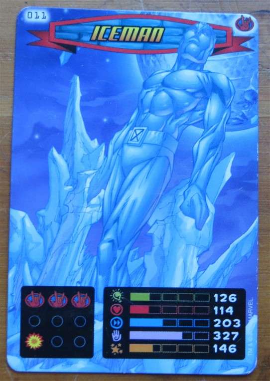 14 x Marvel Spiderman - Heroes and Villains Power Card Trading / Trump Cards