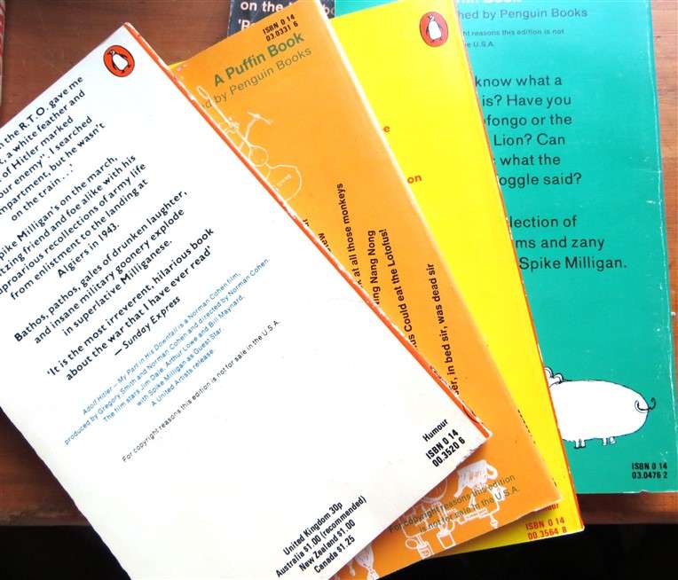 Spike Milligan - Vintage 5 x Books Box Set