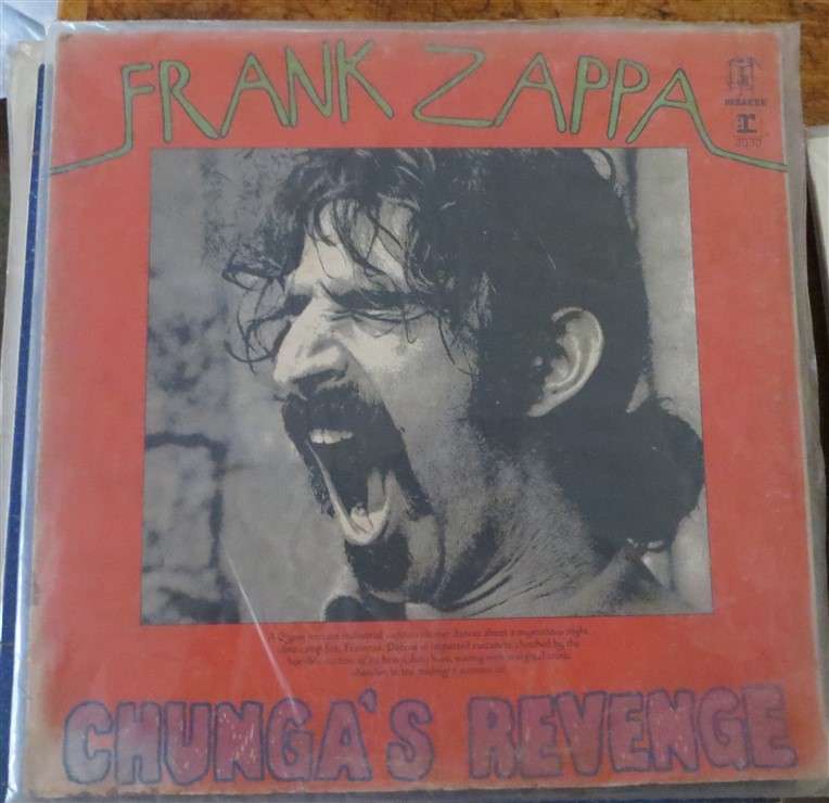 Frank Zappa - Chunga's Revenge Vinyl LP VG/Cover poor