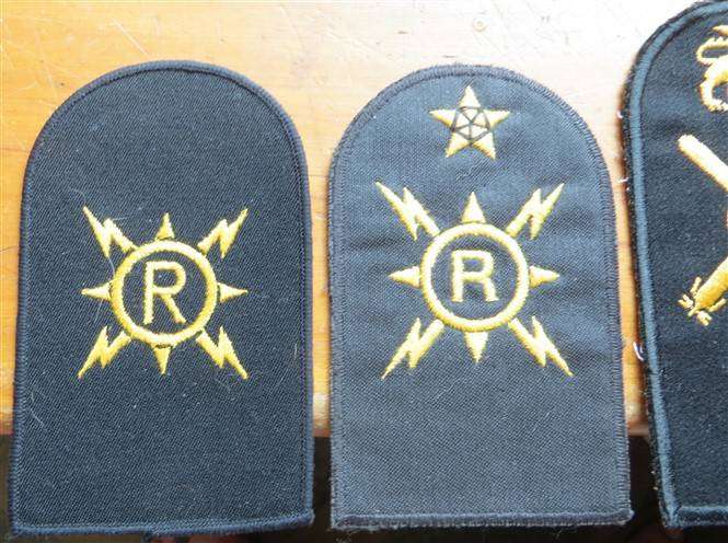 6 x SA Navy Embroidered Badges