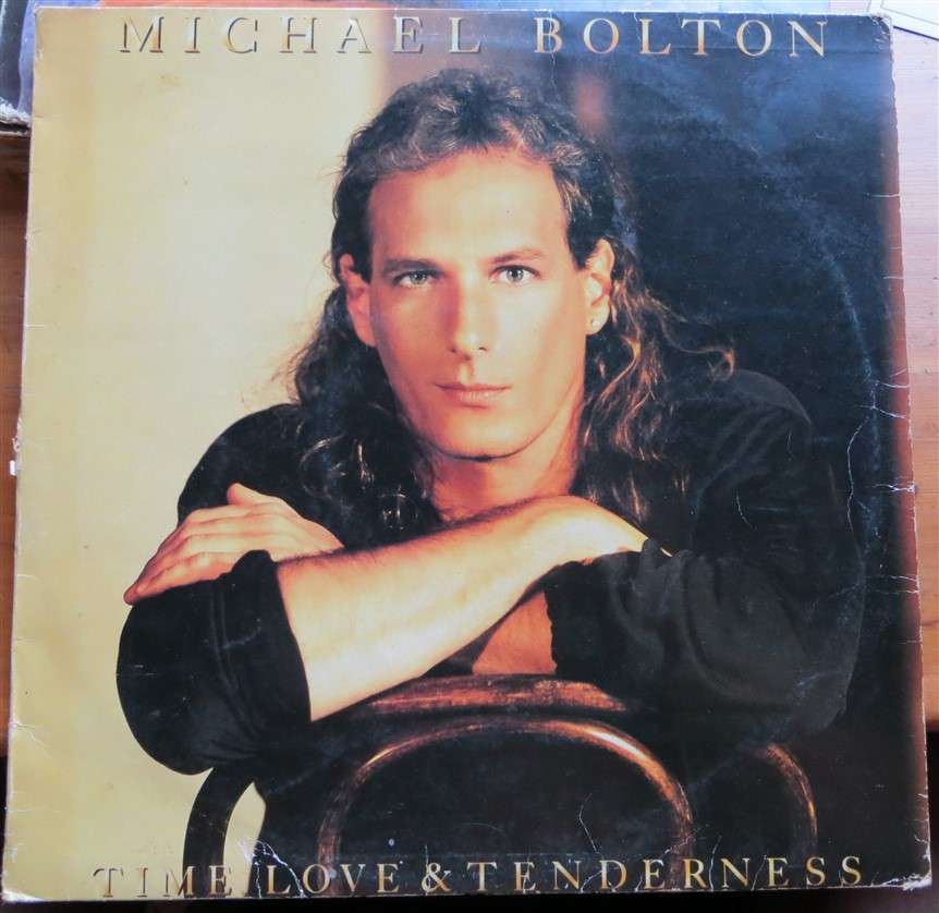Michael Bolton  - Time , Love & Tenderness  Vinyl VG / Cover G