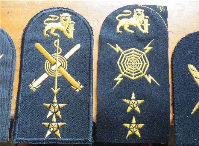 6 x SA Navy Embroidered Badges
