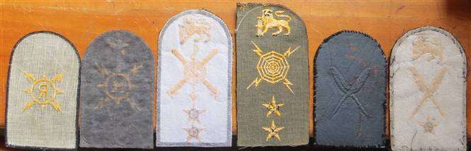 6 x SA Navy Embroidered Badges