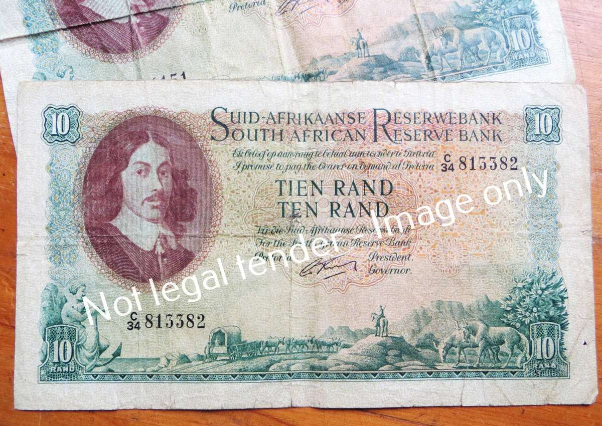 3 x Rissik R10 Notes - Larger 1st Issue - 1 Bid for All 3