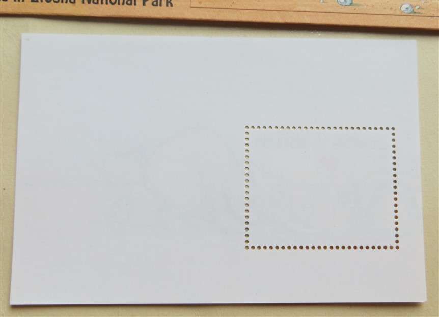 Namibia Yoka in Etosha National Park Cover & Minisheet