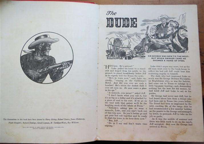 Riders of the Range Annual No.1 - See pics for Condition - 1956