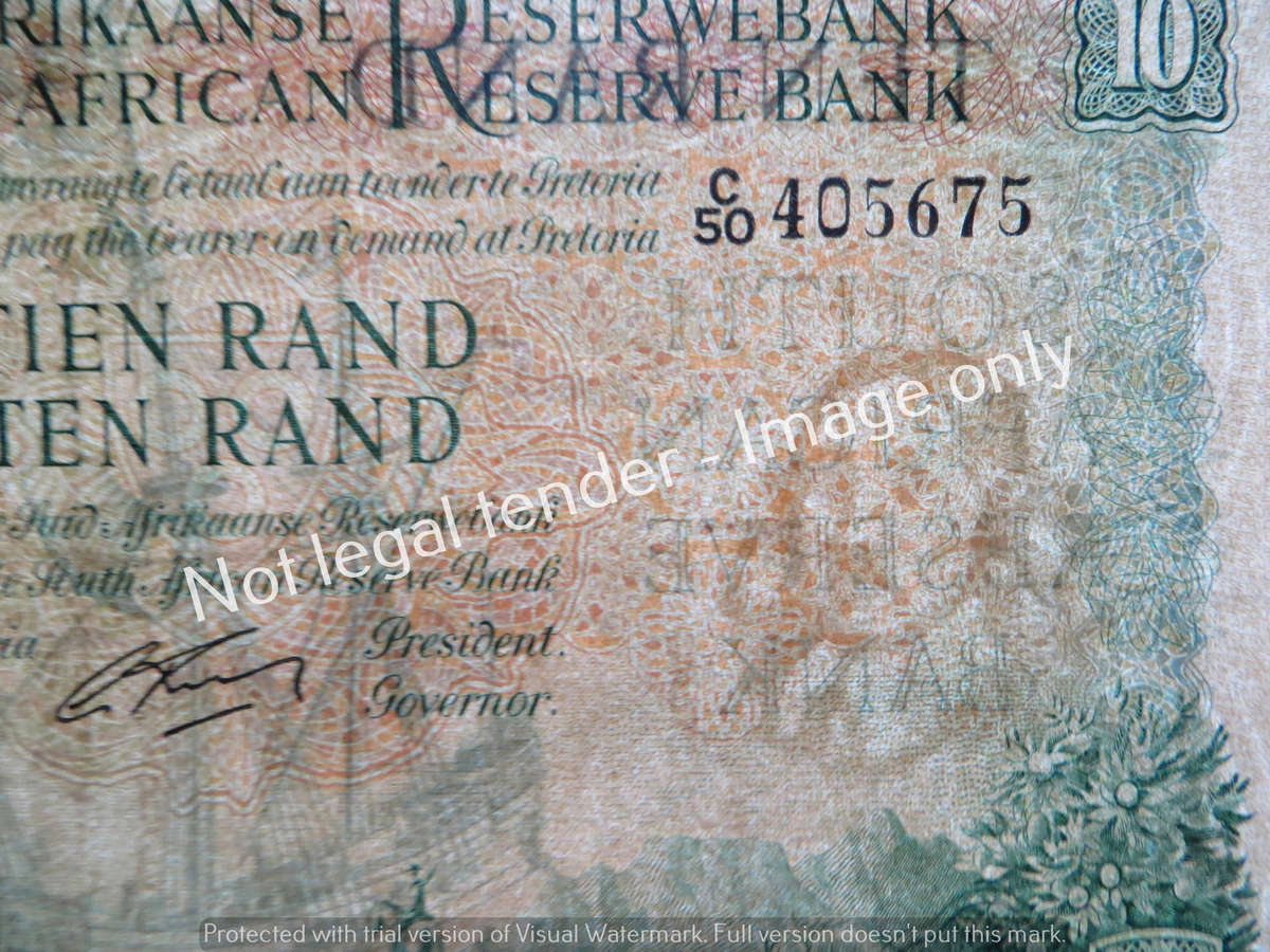 3 x Rissik R10 Notes - Larger 1st Issue - 1 Bid for All 3