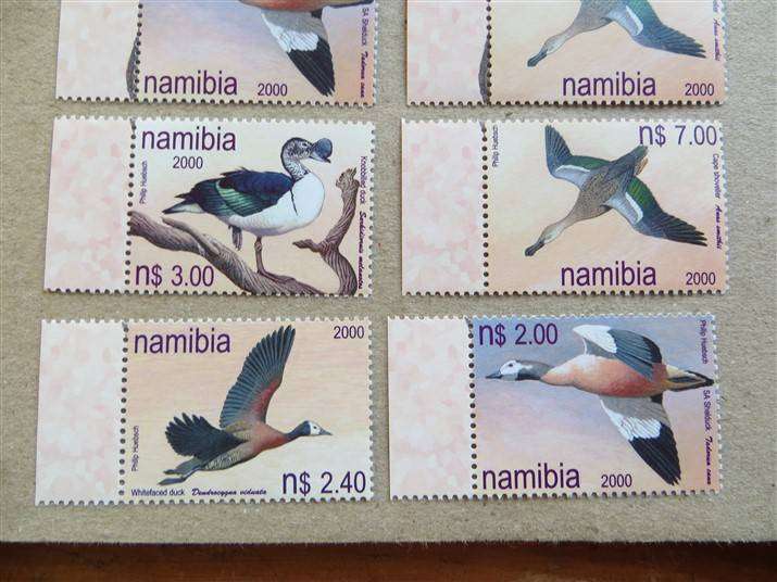 2 x 2000 Namibia Birds Sets - Mint