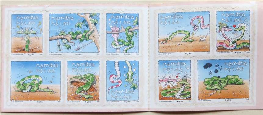 Namibia Yoka 10 Stamp Self adhesive Booklet