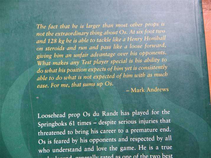 OS - The Autobiography - Os Du Randt