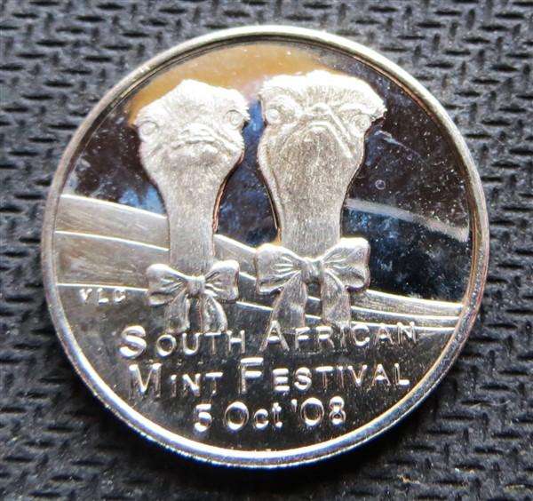 2008 Ostrich Coin World Token