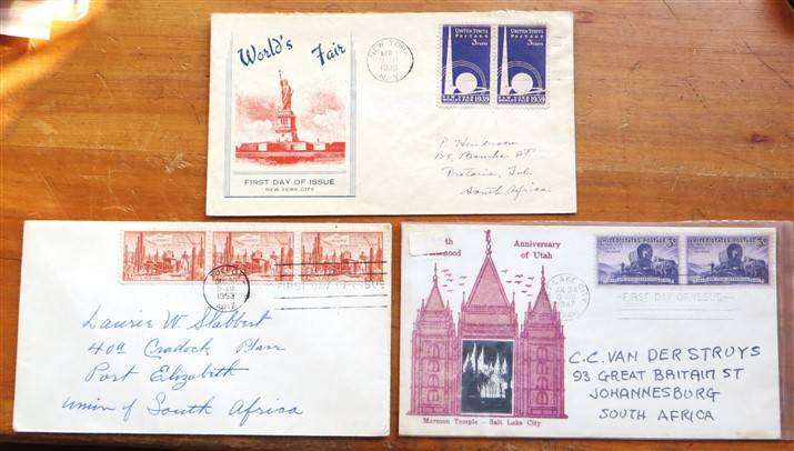 3 x USA Covers - 1 Bid for All