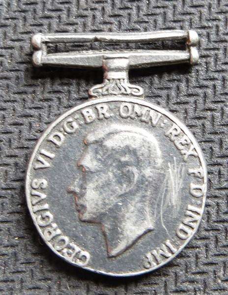 WW2 Defence Medal Miniature