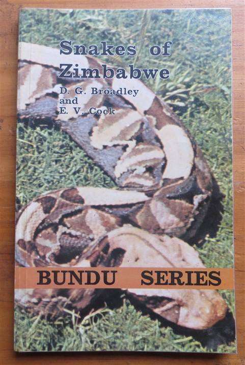Snakes of Zimbabwe - Broadley & Cock - Bundu Series