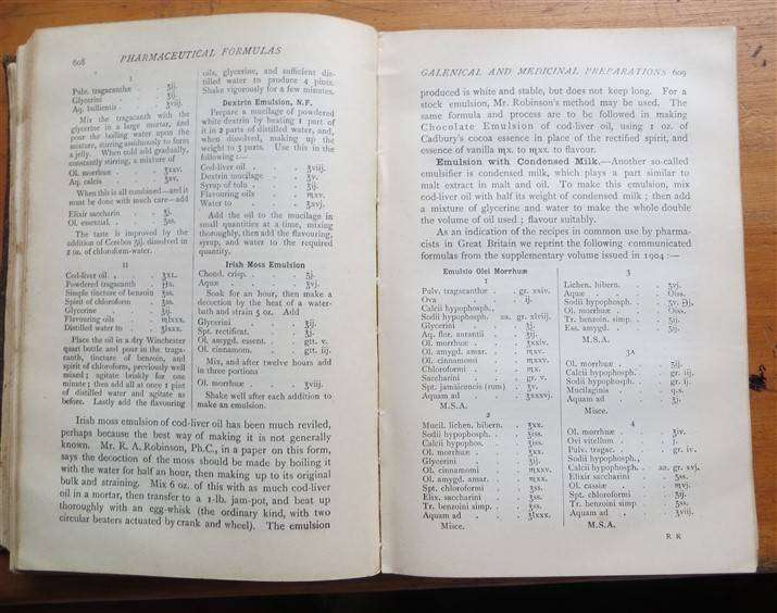 The Chemists & Druggists Book (1919) - Pharmaceutical Formulas