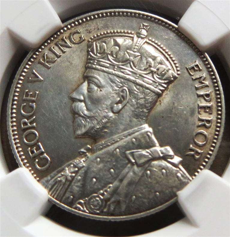 Southern Rhodesia 1936 2 Shillings Silver Coin NGC Graded AU Details