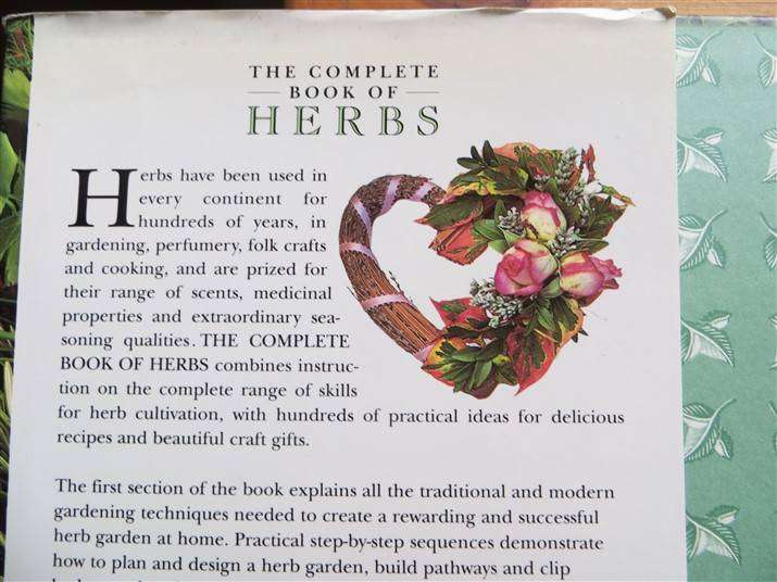 The Complete Book of Herbs - Clevely & Richmond - Large Hardcover