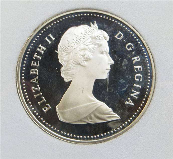 1983 Canada Silver Dollar $1 PF70 Graded
