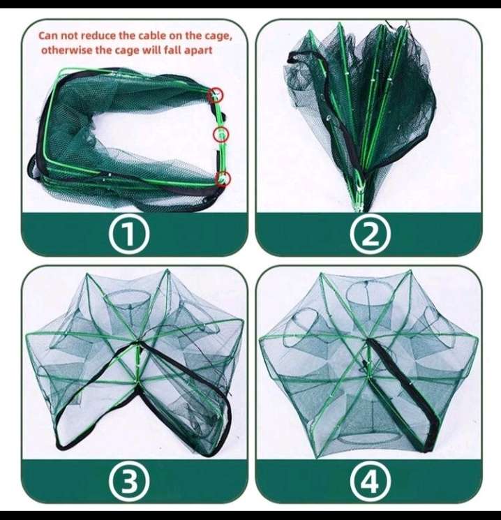 FISHING NET **6 HOLES**