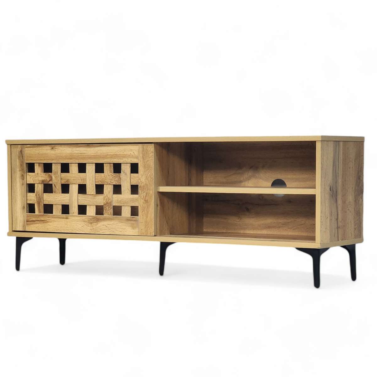 Allen TV Stand Oak 120cm