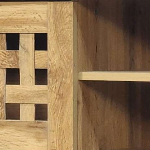 Allen TV Stand Oak 120cm