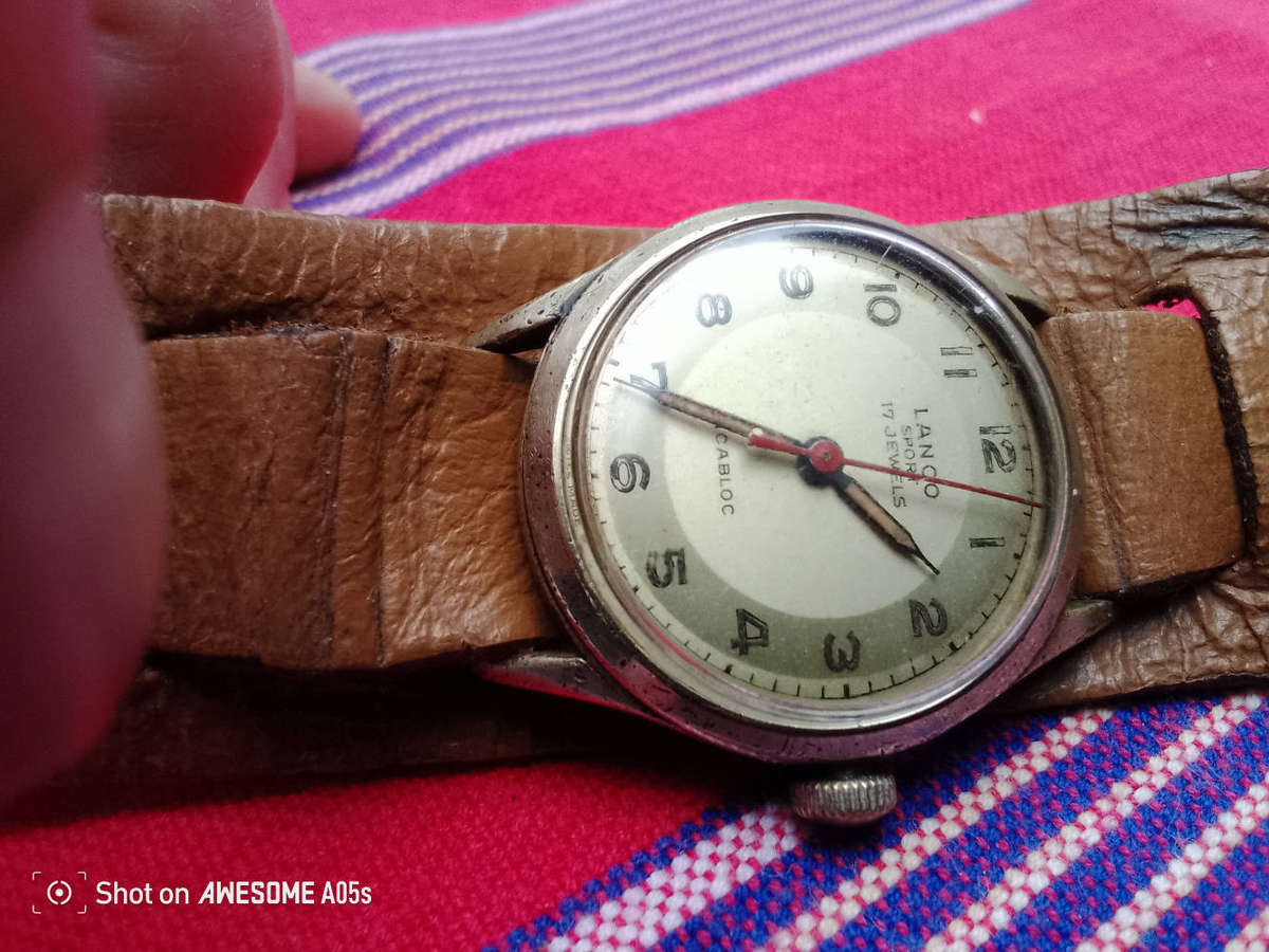 Lanco sports 17 jewels vintage