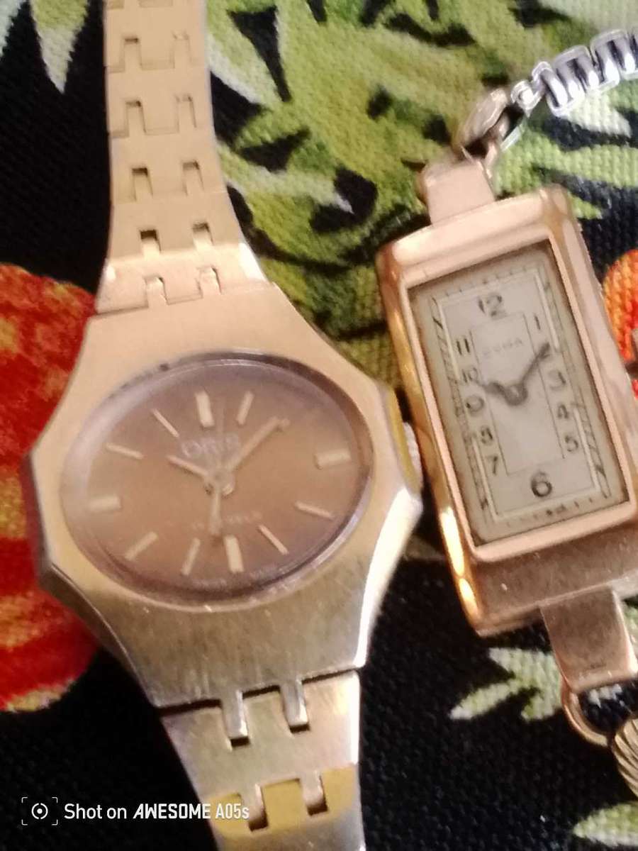 Cyma and Oris female watches