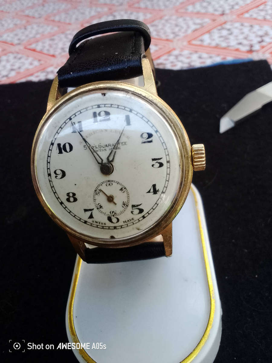 American Lever with sub watch