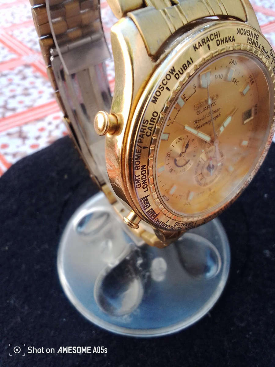 Seiko World Timer Chronograph