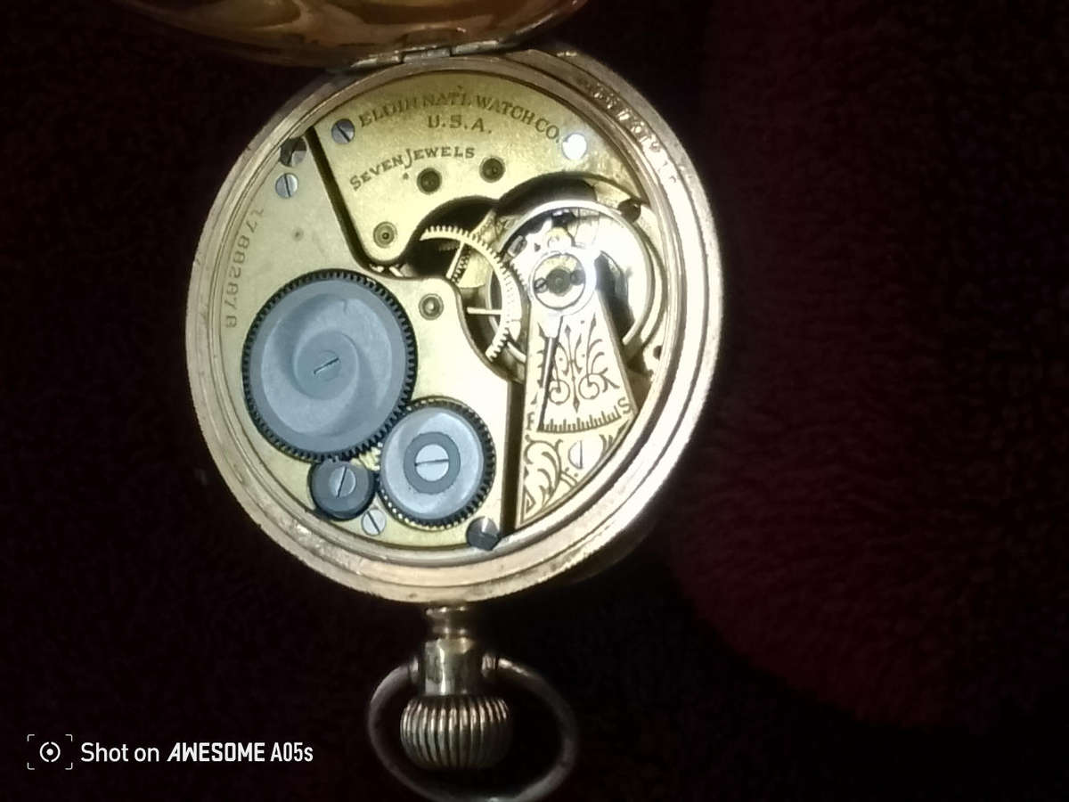 Elgin Nat'L,17 jewels pocket watch