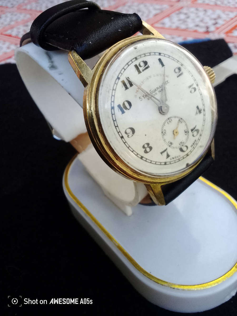 American Lever with sub watch