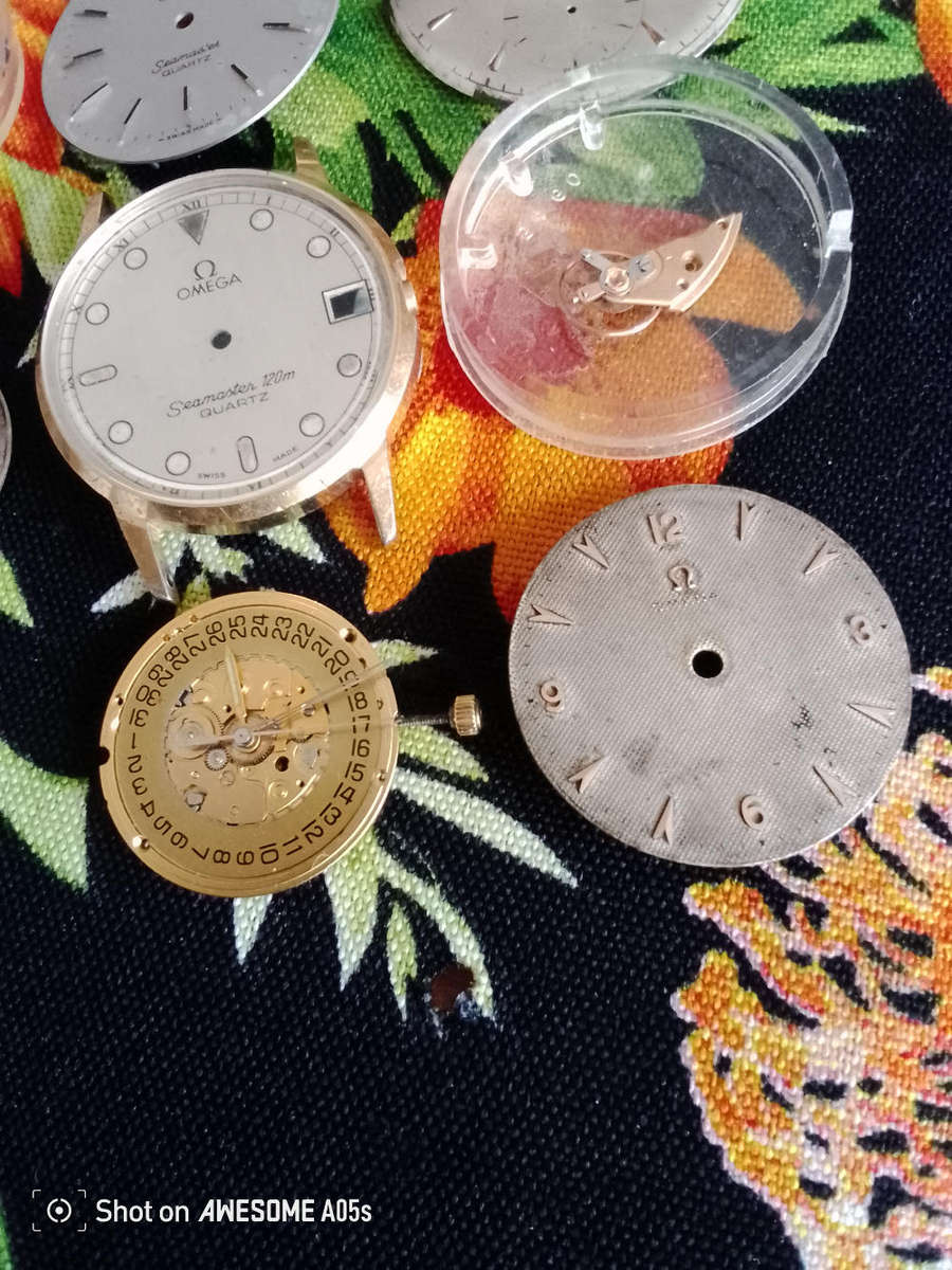 Omega dials/balances/full working 1430 movement