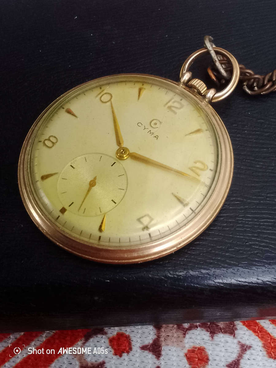 Cyma pocket watch