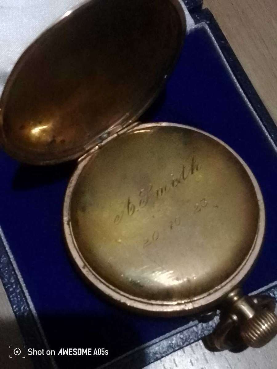 Waltham pocket watch dated 1923