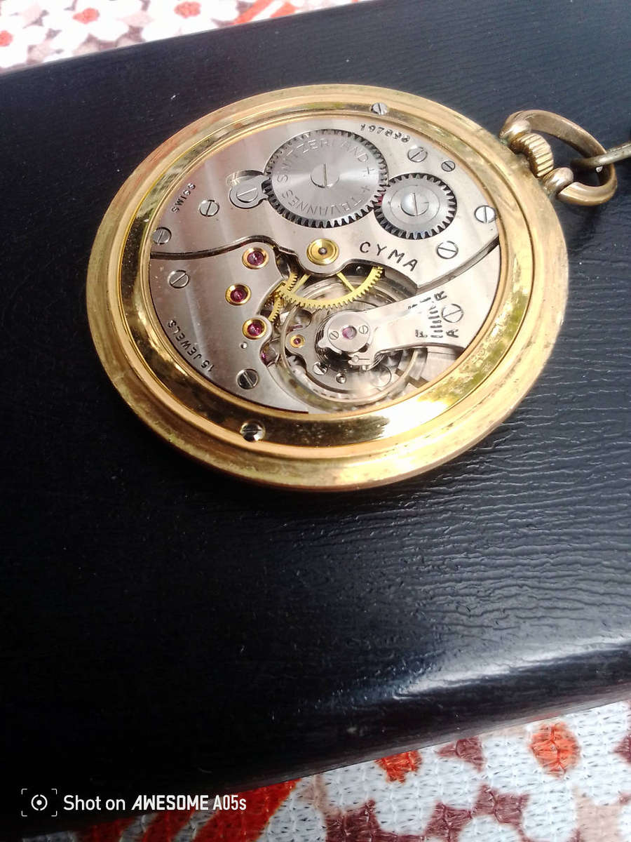 Cyma pocket watch